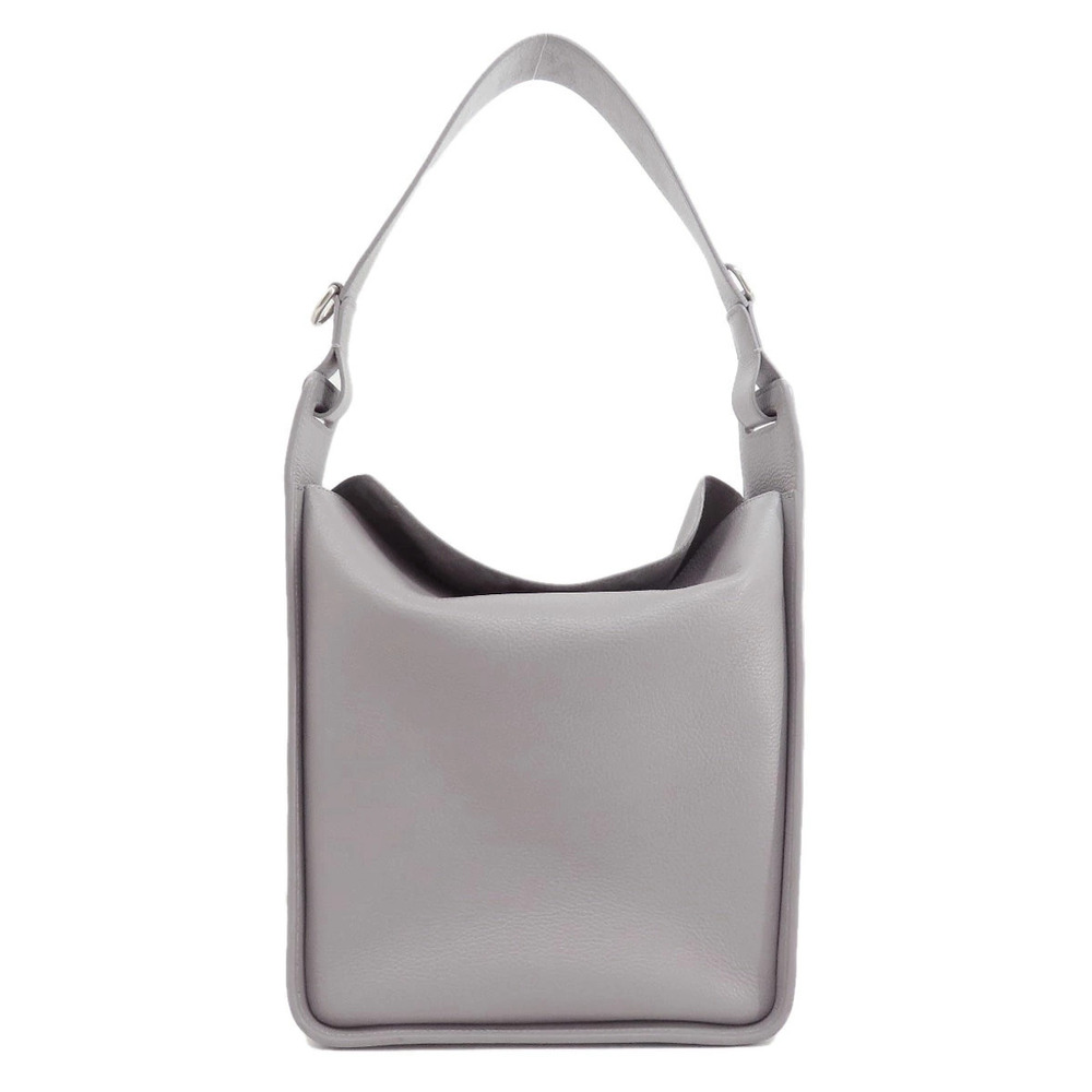 Balenciaga South Leather North Handbag Black